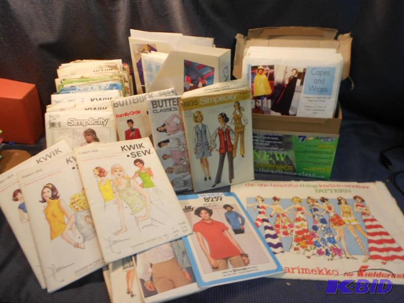 lot 110 image: Sewing Patterns
