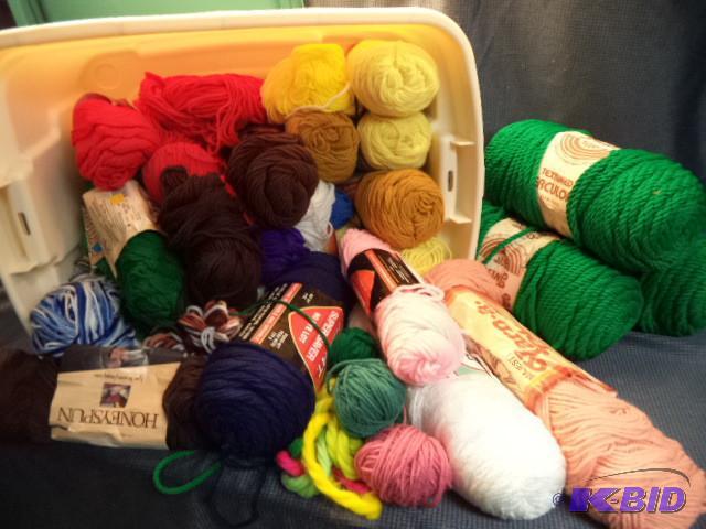 lot 124 image: Yarn