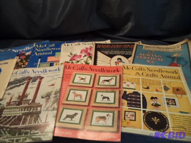 lot 25 image: McCall Needle Work Books