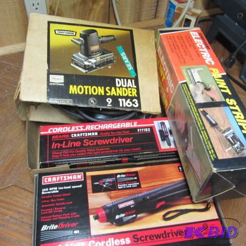 lot 255 image: Cordless Tools