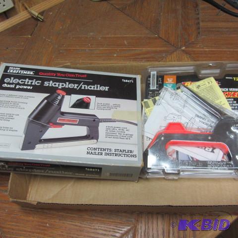 lot 260 image: Electric Stapler, Tack Stapler