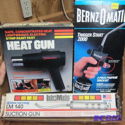 lot 263 image: Torch, Suction Gun