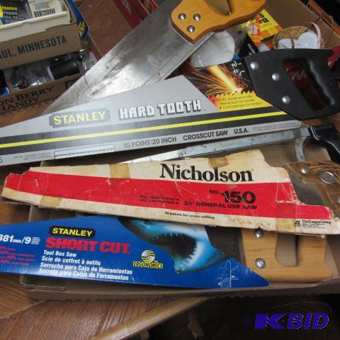 lot 268 image: Hand Saws