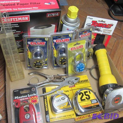 lot 299 image: Tapes, Padlocks, Trap