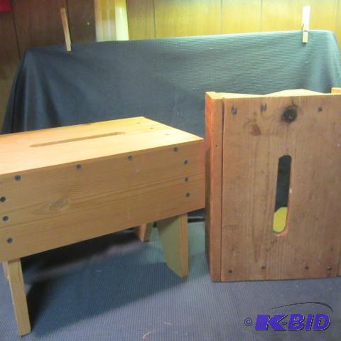 lot 332 image: Step Stools