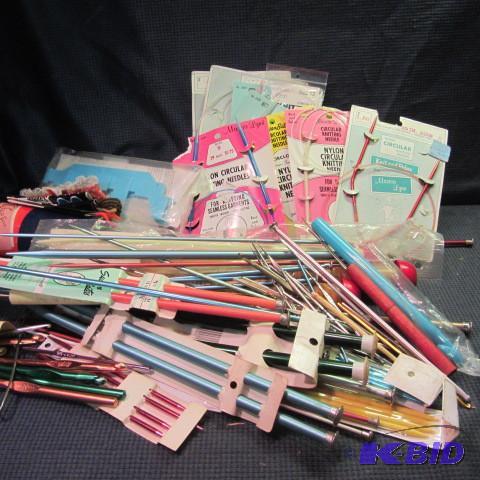 lot 371 image: Knitting, Crochet Needles