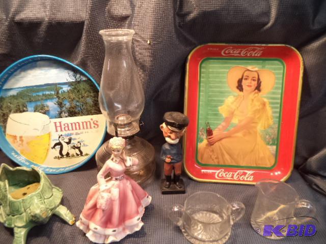 lot 44 image: Hamms, Coca Cola, Enesco