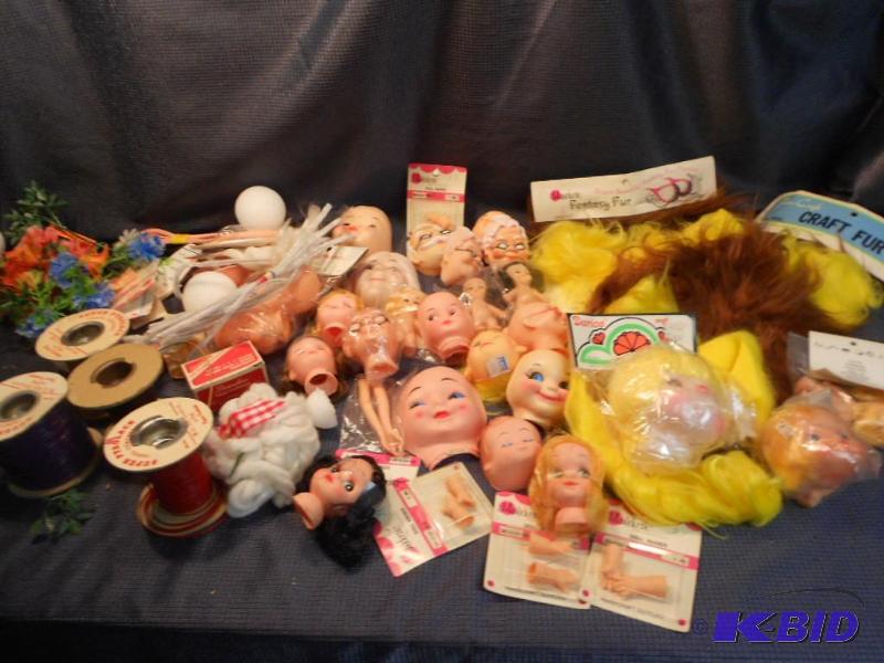 lot 78 image: Craft Dolls