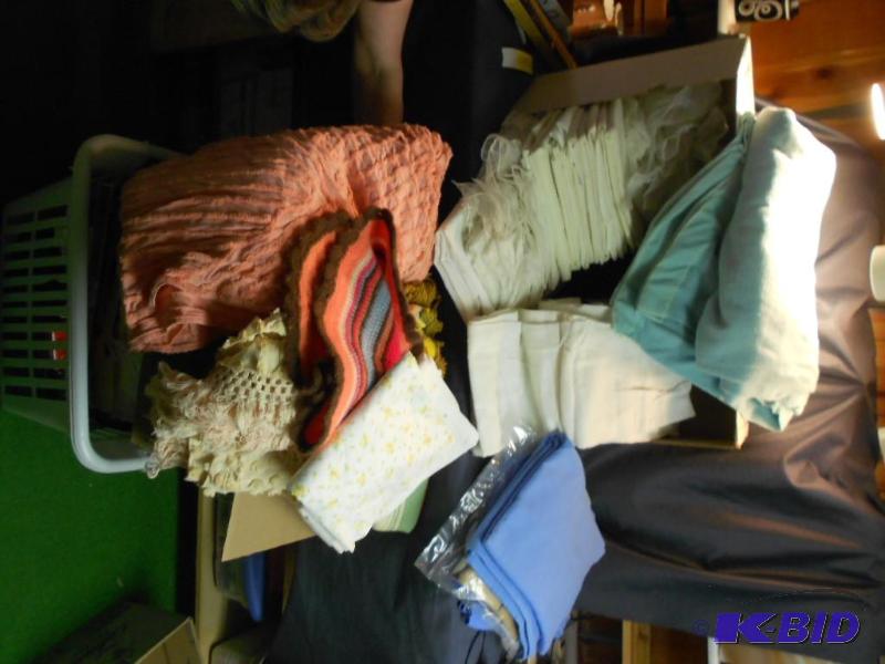 lot 79 image: Sheers and Bed Spreads