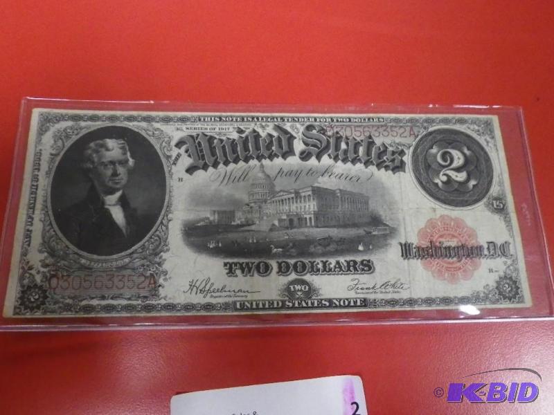 1917 $2 Bill...