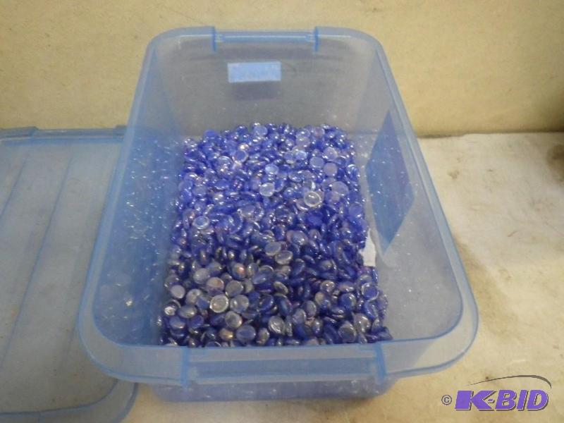 periwinkel vase gems...