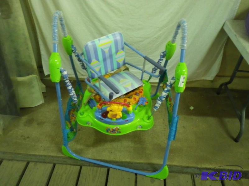 Baby jump around and high chair...