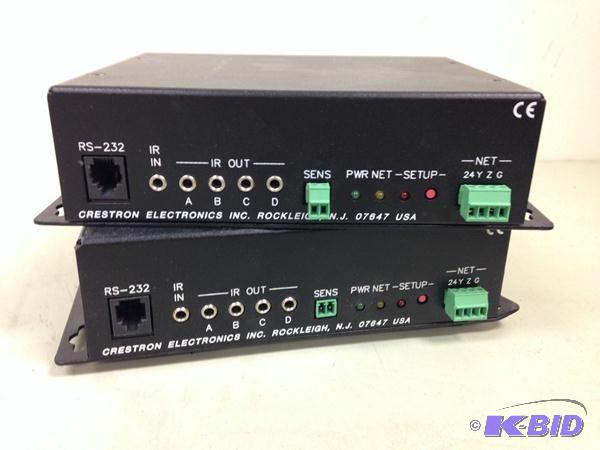 lot 13 image: Lot of (2) Crestron Room Solution B...