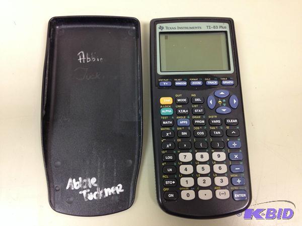 lot 23 image: Texas Instruments TI-83 Plus Graphi...
