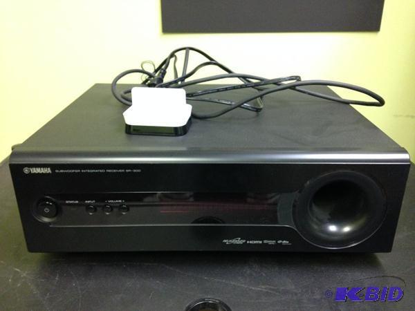 lot 41 image: Yamaha Subwoofer Integrated Receive...