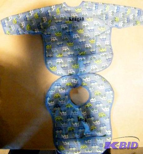 Two Piece Kids Bib Set - One is a b...