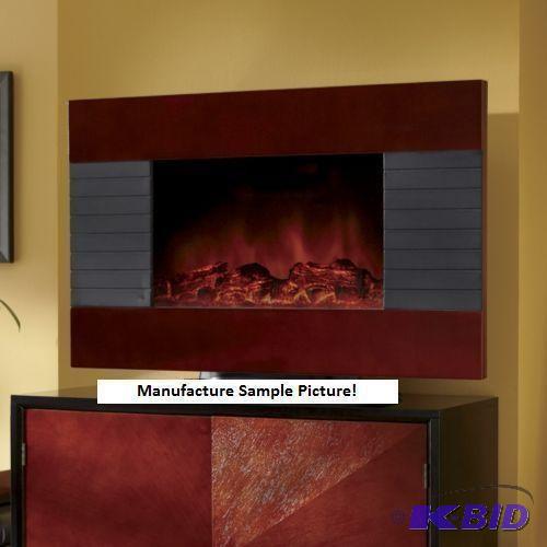 Walnut Finish And Black Flat Panel ...