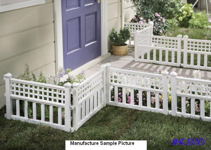 Five Piece White Fencing by Grand V...