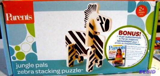 Parents Jungle Pals Stacking Zebra ...