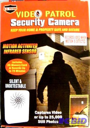 US Patrol Video Security Camera - K...