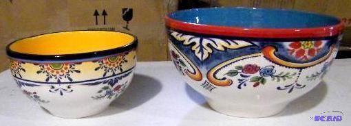 Lot of 4 Zanzibar Bowls - Two small...