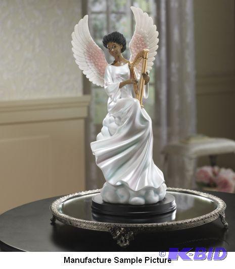 Angel with Harp -&nbspPerched on a...