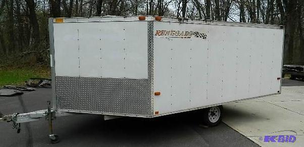 lot 1 image: 2001 Snowmobile Trailer. Renegade b...