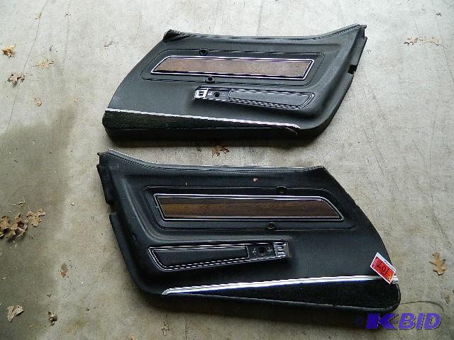 lot 107 image: Pair of Interior Door Panels for 19...