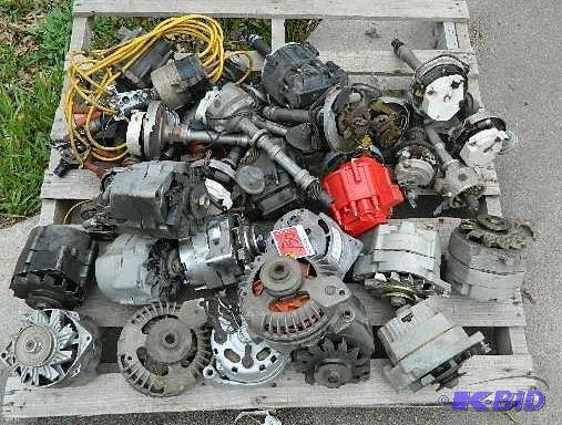 lot 150 image: Alternators and Distributors for Ch...