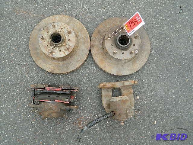 lot 158 image: Pair Calipers and Rotors for (1969 ...