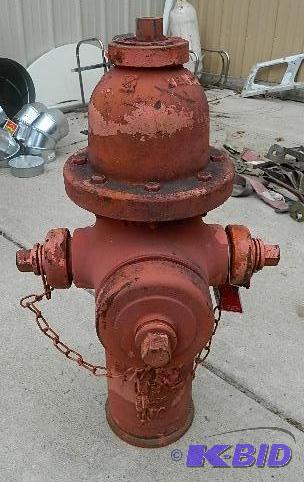 lot 163 image: Kennedy Fire Hydrant. Elmira, NY  ...