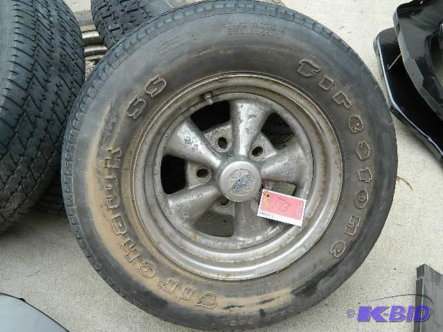 lot 173 image: Crager SS Rims 14"  With Fire...