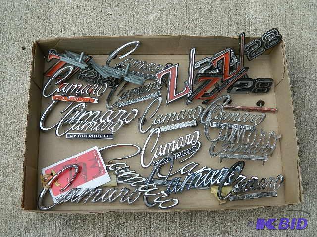 lot 193 image: Vintage Camaro Z-28 Emblems. Please...
