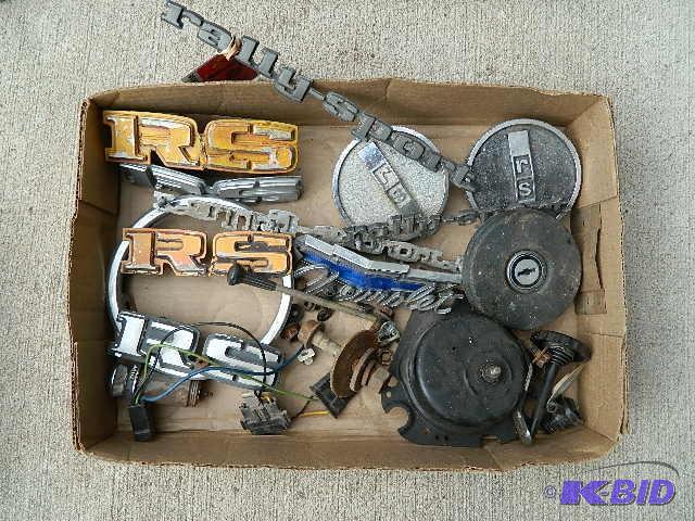 lot 196 image: Rally Sport Camaro Emblems  Gas Ca...