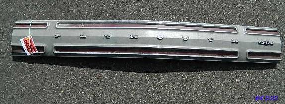 lot 205 image: Plymouth GTX (1968) Rear Trunk Trim...