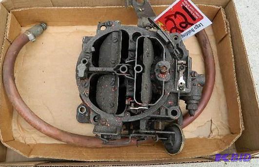 lot 221 image: Gm Quadrajet 4 barrel Carburetor fo...