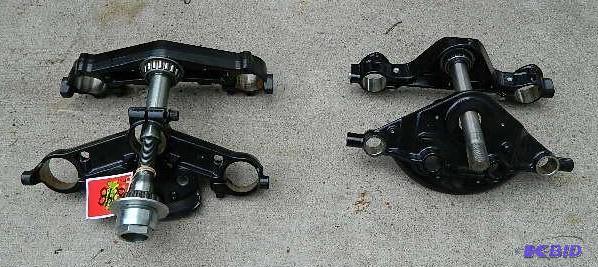 lot 248 image: Pair of Harley Davidson Triple Tree...