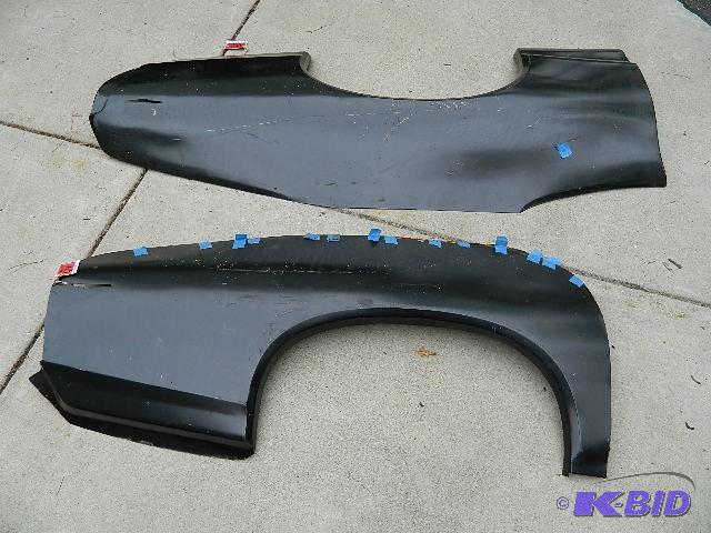 lot 61 image: 1969 GTO Rear quarter panel skins (...