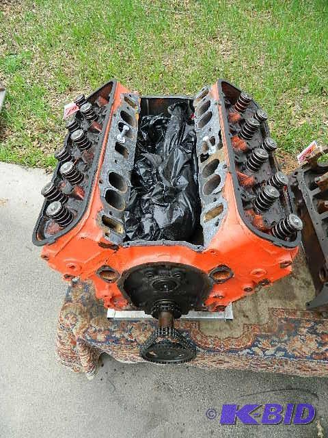 lot 67 image: GM 396 cu. in. Big block. Cast # 39...