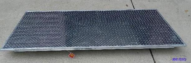 lot 7 image: New 7ft by 3ft Diamond Plate traile...