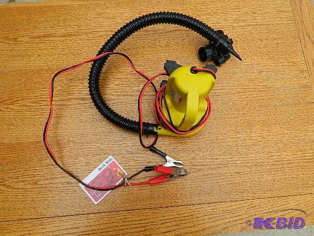 lot 83 image: Airy-Head 12 volt inflator-deflator...