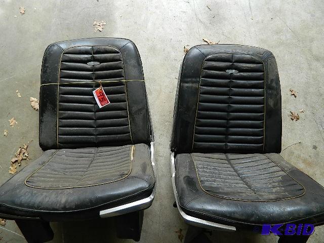 lot 95 image: Pair of Bucket seats. Believed to b...