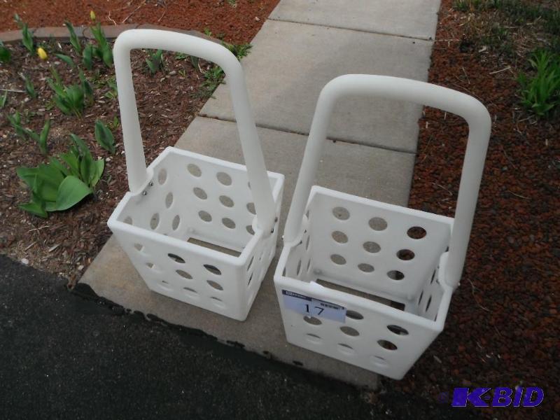 lot 17 image: Lot of (2) Softball Pick Up Hoppers...