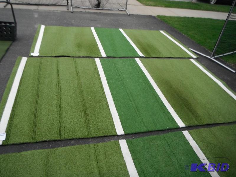 lot 6 image: Batting Cage Batters Box Turf - 6...