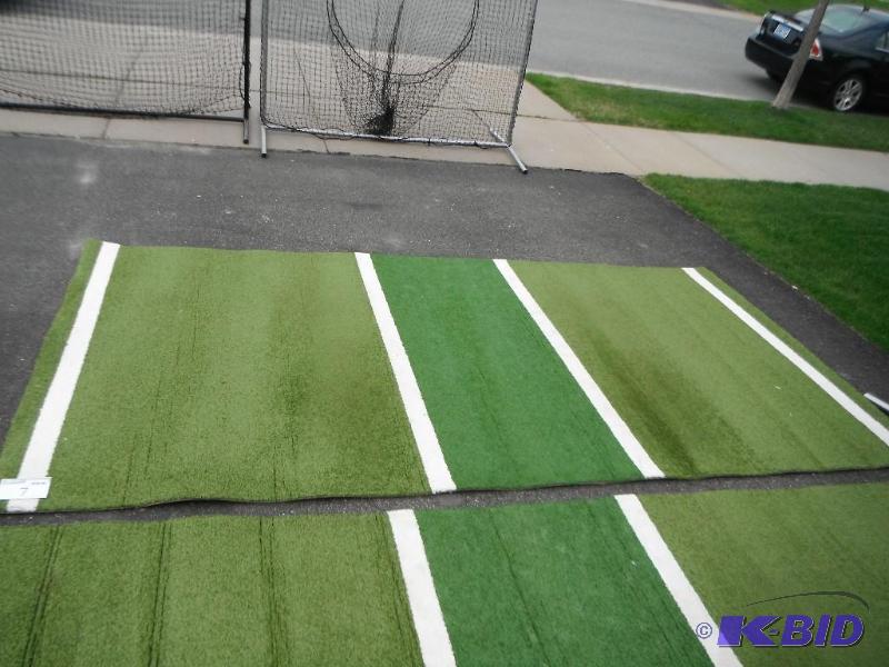 lot 7 image: Batting Cage Batters Box Turf - 6...
