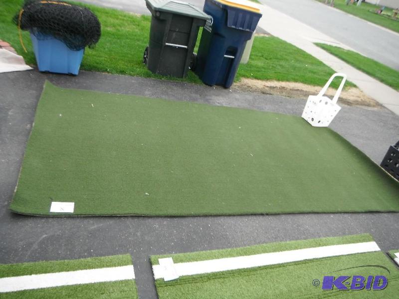 lot 8 image: Batting Cage Batters Box Turf - 6...