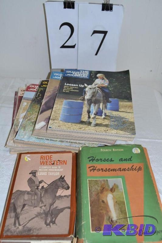 lot 27 image: Horse books