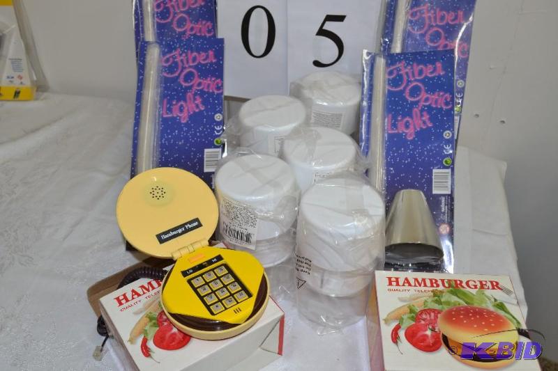 lot 5 image: Lights - ice cream sandwich makers - phone