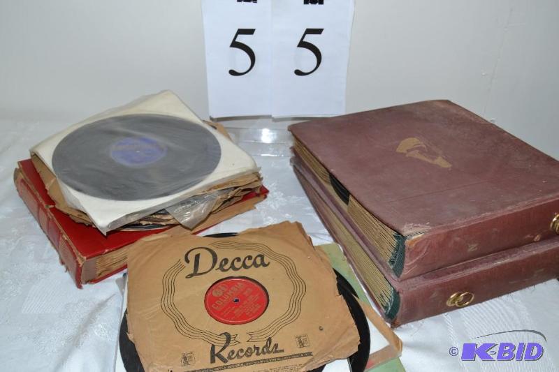 lot 55 image: Vintage records