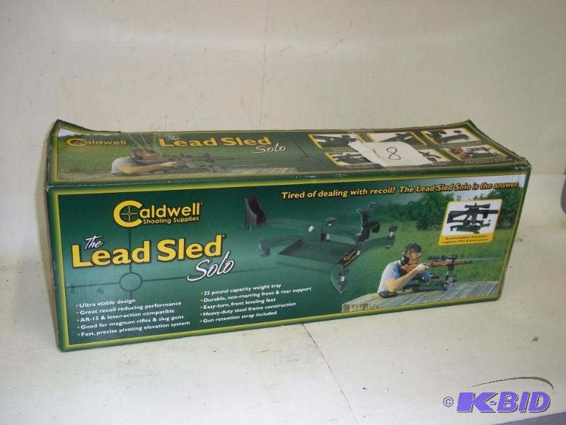 New in box Caldwell Lead Sled Solo...